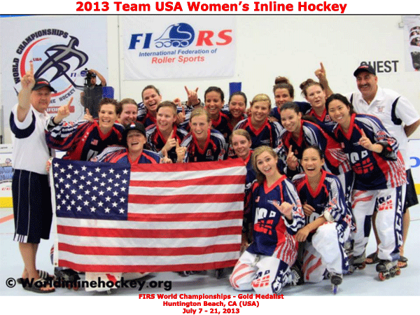 2013 Team USA Women's Inline Hockey - World Champions